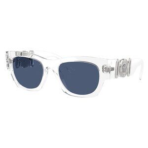 A0954Z New VERSACE Transparent Square VE4479U 148/80 Sunglasses Women